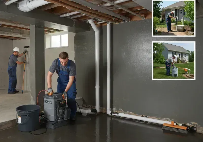 Basement Waterproofing and Flood Prevention process in Carrollton, VA